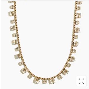 J. Crew Elegant Simple Gold Statement Necklace